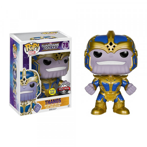 Funko POP! Guardians of the Galaxy: Thanos 6" (Glows in the Dark)